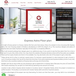 Express Astra Floor plan