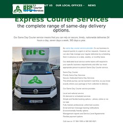 Express Courier Services - RFC Couriers