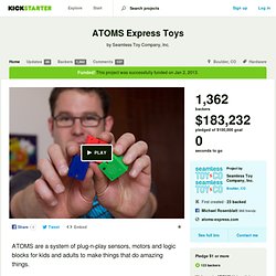 ATOMS Express Toys by Seamless Toy Company, Inc.