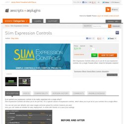 Slim Expression Controls
