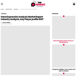 Gene Expression Analysis Market Report Industry Analysis, Key Player profile 2027