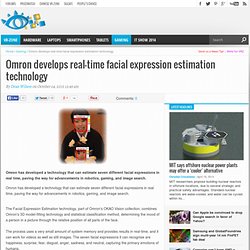 Omron desarrolla tecnología en tiempo real estimación expresión facial por VR