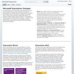 Learn Microsoft Expression - video, tutorials, whitepapers