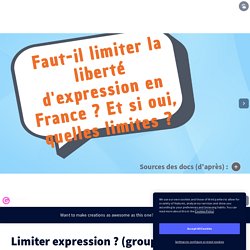 Limiter expression ? (groupes) par nalletprof17 sur Genially