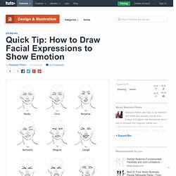 How to Draw Facial Expressions to Show Emotion