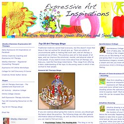 Top 50 Art Therapy Blogs - Expressive Art Inspirations