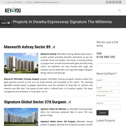 Best Projects In Dwarka Expressway Signature The Millennia 8130886559