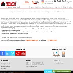 Magento Extension Installation, Magento Extension Installation Services