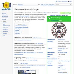 Semantic Maps