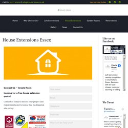 Extension Builders Essex
