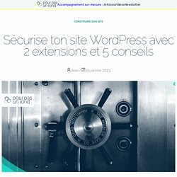 Sécurité WordPress : 4 extensions indispensables [Tuto]
