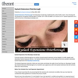 Eyelash Extensions Peterborough