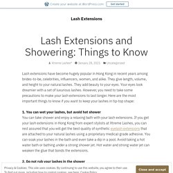 Get your Lash Extensions in HK from Xtreme Lashes