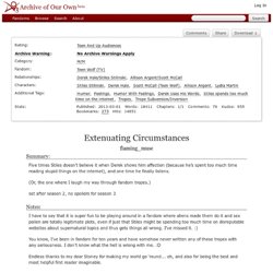 Extenuating Circumstances - flaming_muse - Teen Wolf