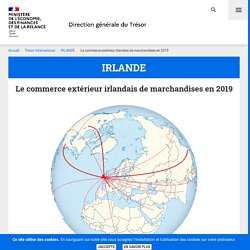 Le commerce extérieur irlandais de marchandises en 2018 - IRLANDE