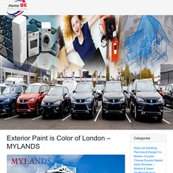 Exterior Paint is Color of London - MYLANDS Paint