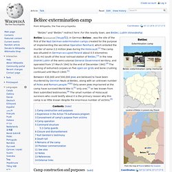Bełżec extermination camp