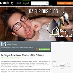 Le disque dur externe Shadow of the Colossus - Ze Blog Moisi de Mr Furieux