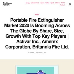 Portable Fire Extinguisher Market 2020 Is Booming Across The Globe By Share, Size, Growth With Top Key Players