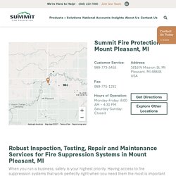 Fire Alarm System Testing & Inspection Services in Mount Pleasant