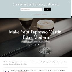 The Best Extra-Modern Espresso Martinis