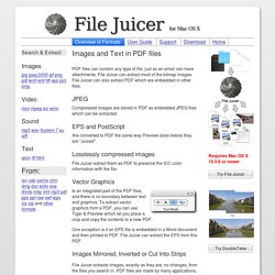 Extract Images from PDF on Mac OS X