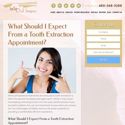 What Should I Expect From a Tooth Extraction Appointment?