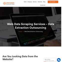 Data Extraction Outsourcing