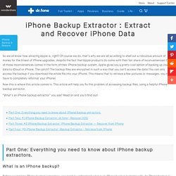 iphone backup extractor