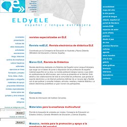 Eldyele, español como lengua extranjera: revistas especializadas en ELE.