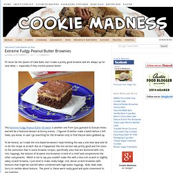 Extreme Fudgy Peanut Butter Brownies from Duncan Hines