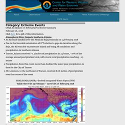 Extreme Events – Center for Western Weather and Water Extremes