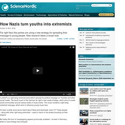 How Nazis turn youths into extremists
