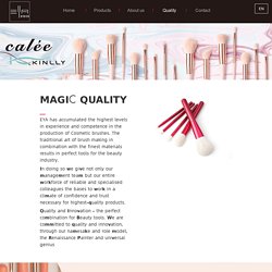 MAGIC QUALITY - EYA Cosmetics Co., ltd