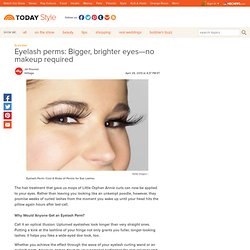 Eyelash Perm: What Are Eyelash Perms & Are They Safe? - Style