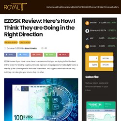 EZDSK Review: Here’s How I Think They are Going in the Right Direction