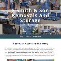 F Smith &amp; Son Removals