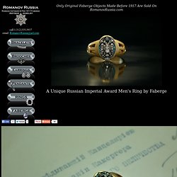 Genuine Antique Imperial Men's Ring
