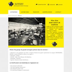 SOTEFI SELECTA est le plus ancien fabricant des cahiers scolaires et d'articles de papeterie bureautique en Tunisie