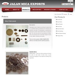 Mica Fabricated Suppliers