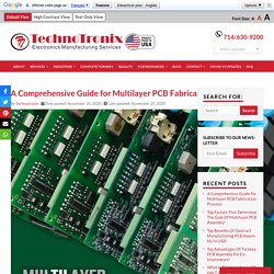 Request a quick quote for multilayer PCB fabrication - Technotronix