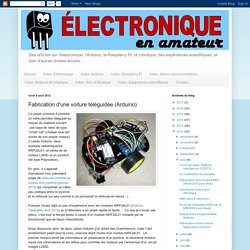 Fabrication d'une voiture téléguidée (Arduino)