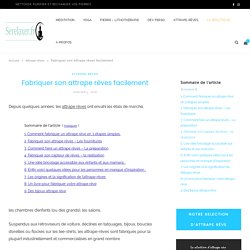 Fabriquer son attrape rêves facilement chez vous - Étapes de A à Z