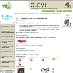 Publications du Clemi - Fabriquer un journal avec Scribus, logiciel libre