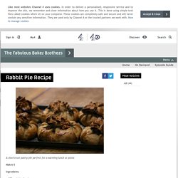 The Fabulous Baker Brothers - Articles - Rabbit Pie Recipe