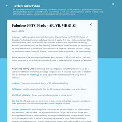 Fabulous FETC Finds - AR, VR, MR & AI