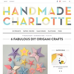 6 Fabulous DIY Origami Crafts