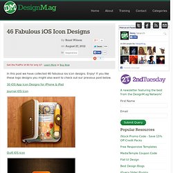 46 Fabulous iOS Icon Designs