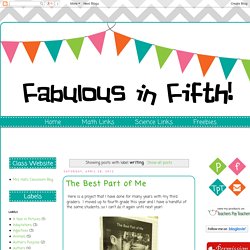 Fabulous in Fifth!: writing