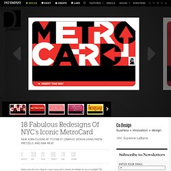 18 Fabulous Redesigns Of NYC's Iconic MetroCard